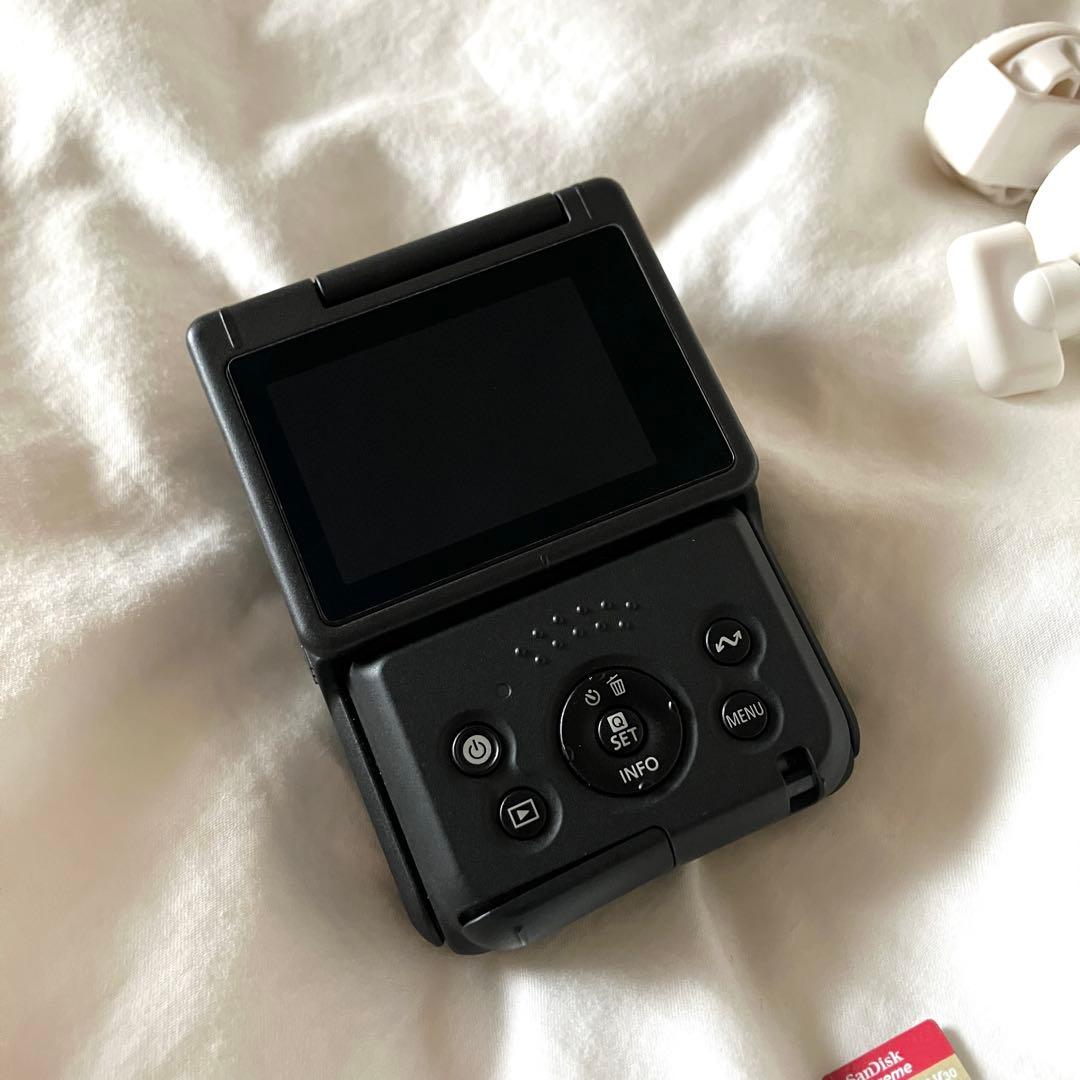 Canon Vlogカメラ PowerShot V10 ブラック PSV10BK