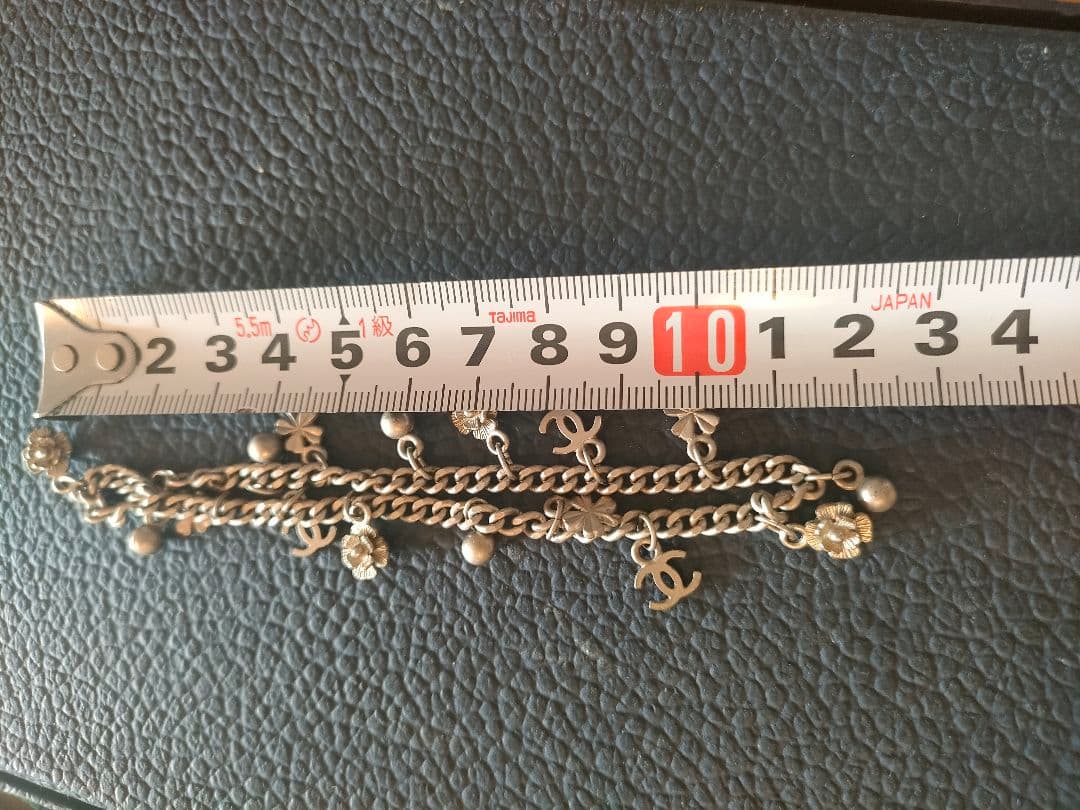 Chanel チャーム付きアンクレット　ブレスレット　付属品なし