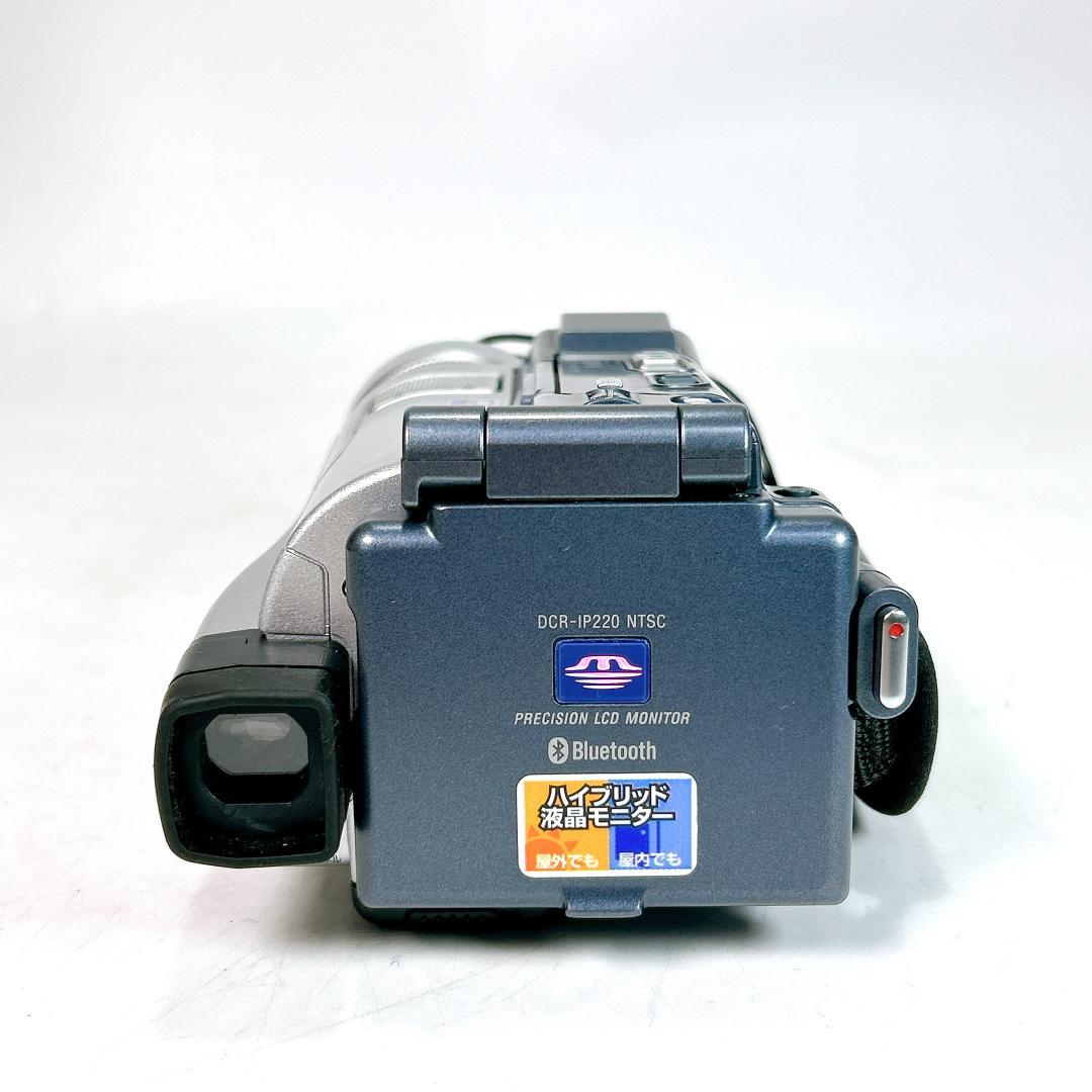 【美品・希少】SONY ビデオカメラ DCR-IP220 MicroMV