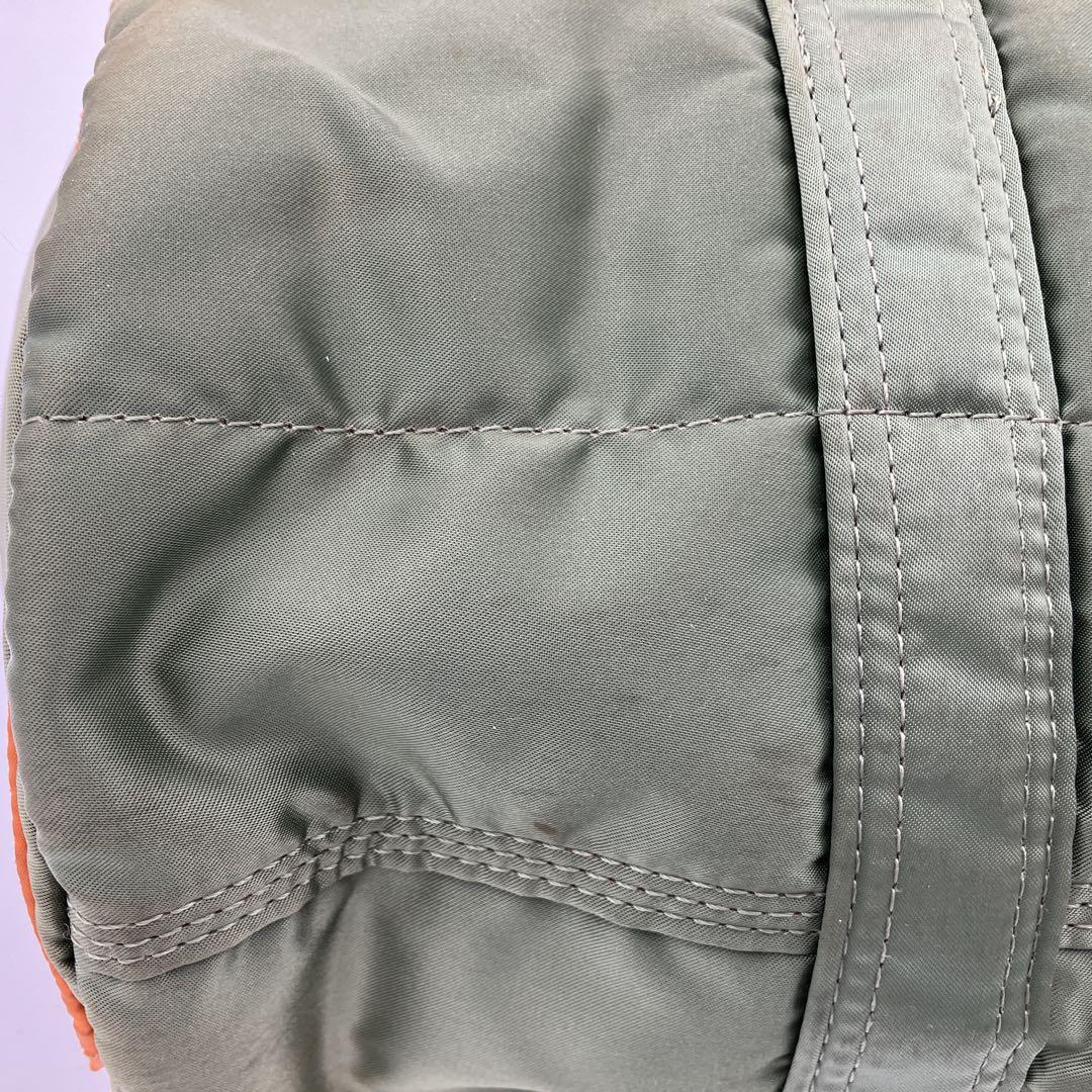 PORTER TANKERナイロン製　ミニボストンバッグ　カーキ　オリーブ
