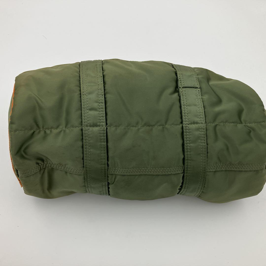 PORTER TANKERナイロン製　ミニボストンバッグ　カーキ　オリーブ