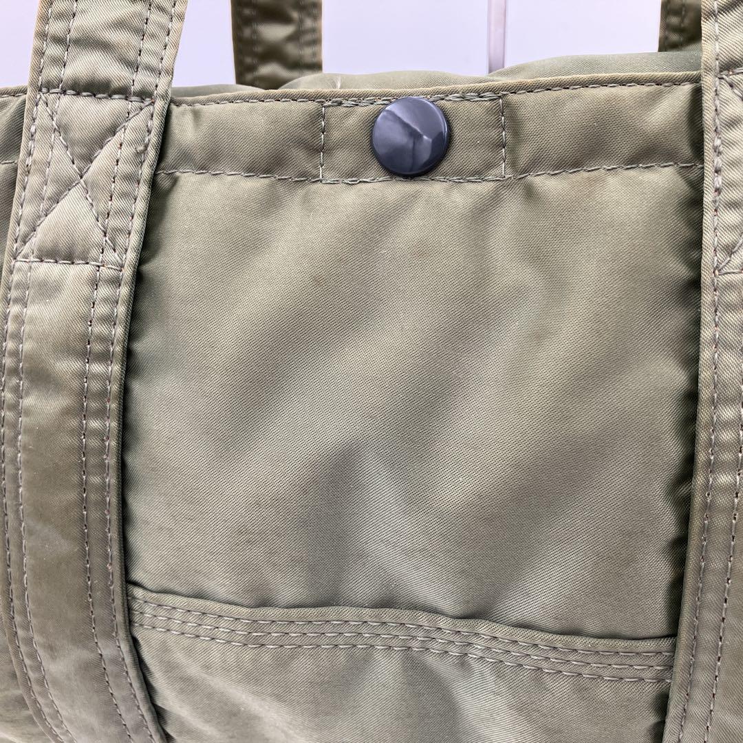 PORTER TANKERナイロン製　ミニボストンバッグ　カーキ　オリーブ