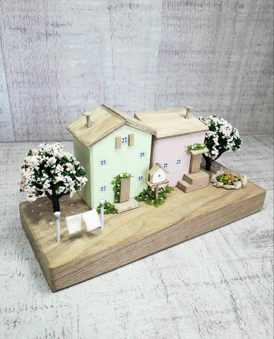 *ころころほたる様お取り置き品3点*春の街並み｜ナチュラル ハンドメイド