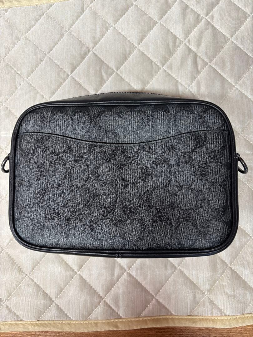 COACH ブラック ショルダーバッグ 値下げしました！