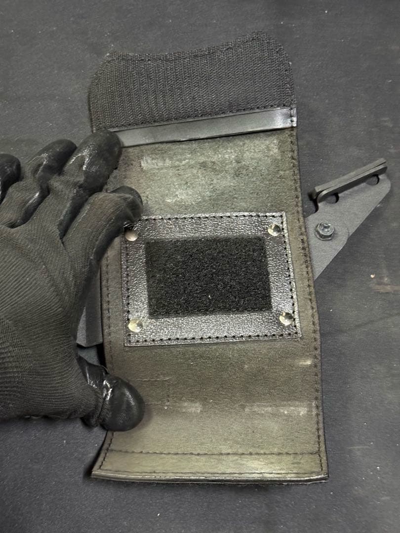 黒 レザー ハーレーダビットソン　ETCケース　美品ＸＬ８８３Ｎ