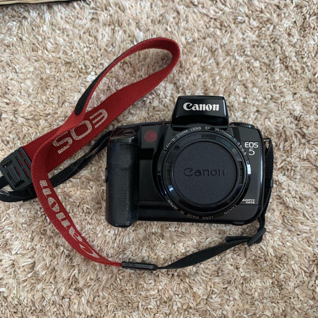 完動品！232 Canon EOS5 フィルムカメラ！