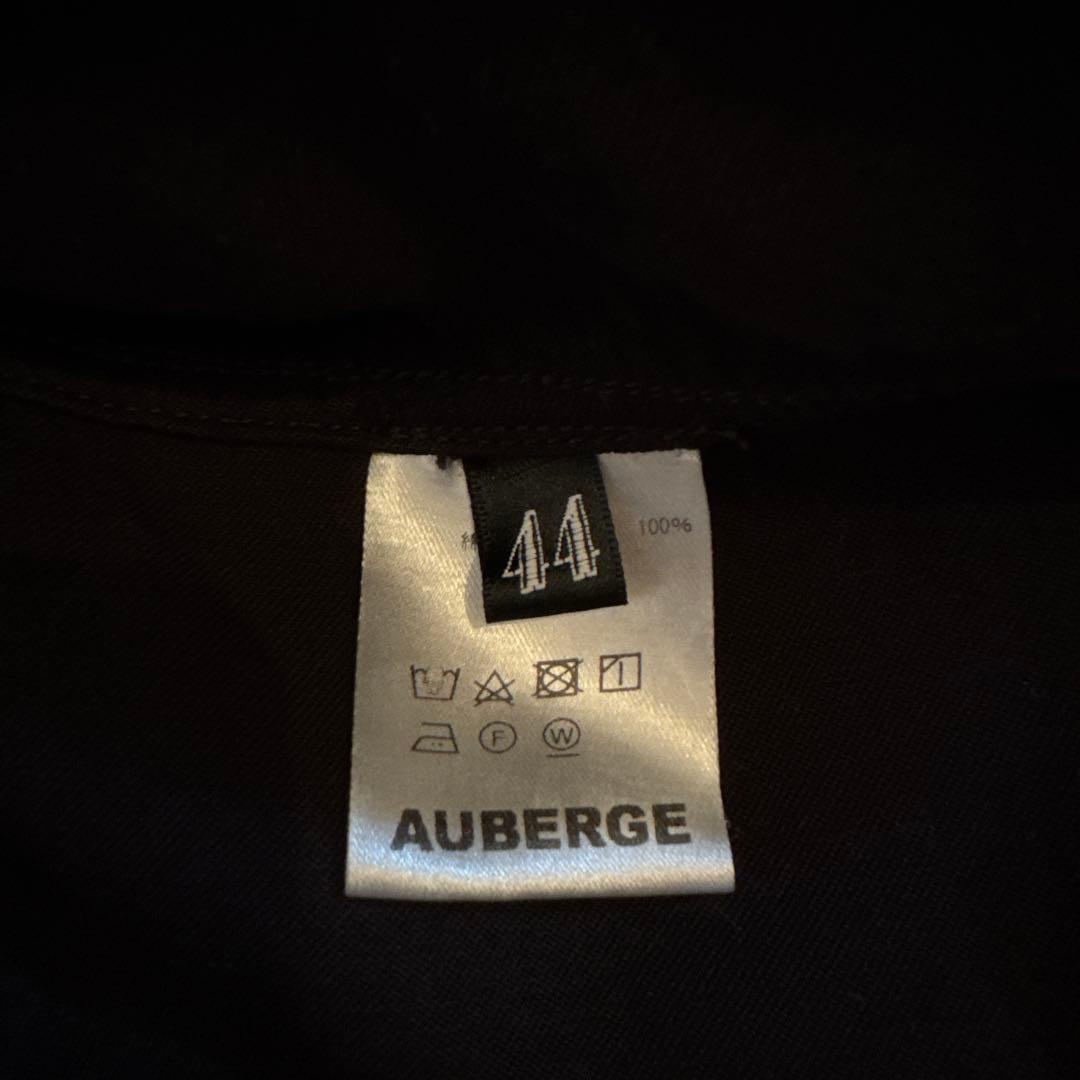 Auberge MC CHARBONブラックモールスキン　カバーオール