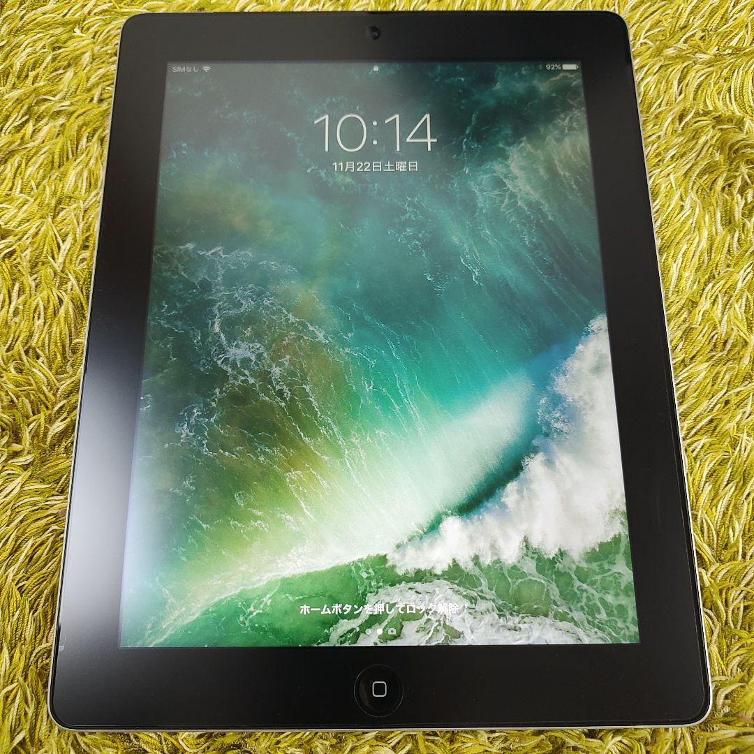 【美品】Apple iPad 第4世代 Wi-Fi+Cellular 32GB