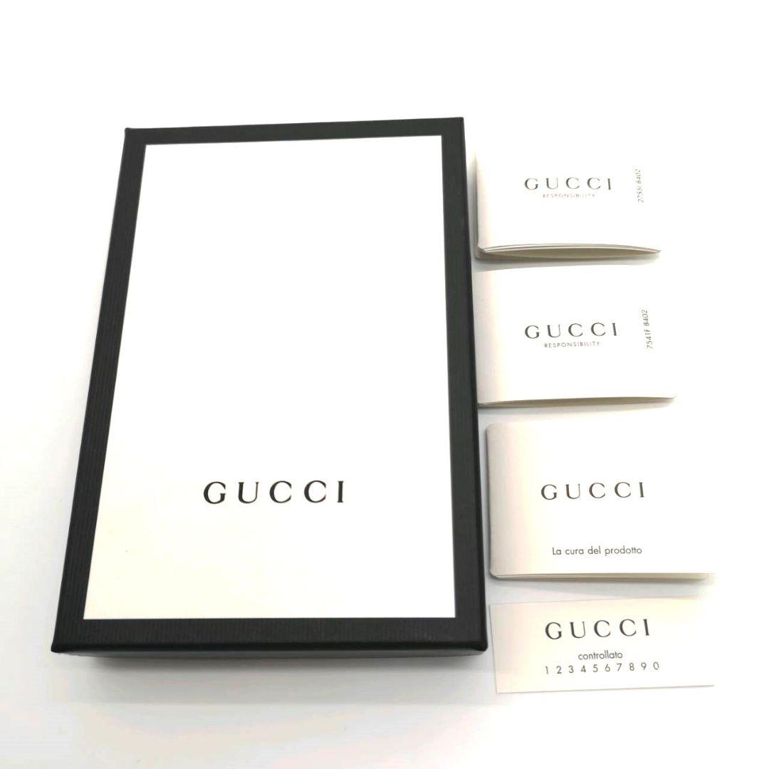 未使用 タグ 箱付 グッチ GG柄 iPhone11Pro スマホ ケース 茶