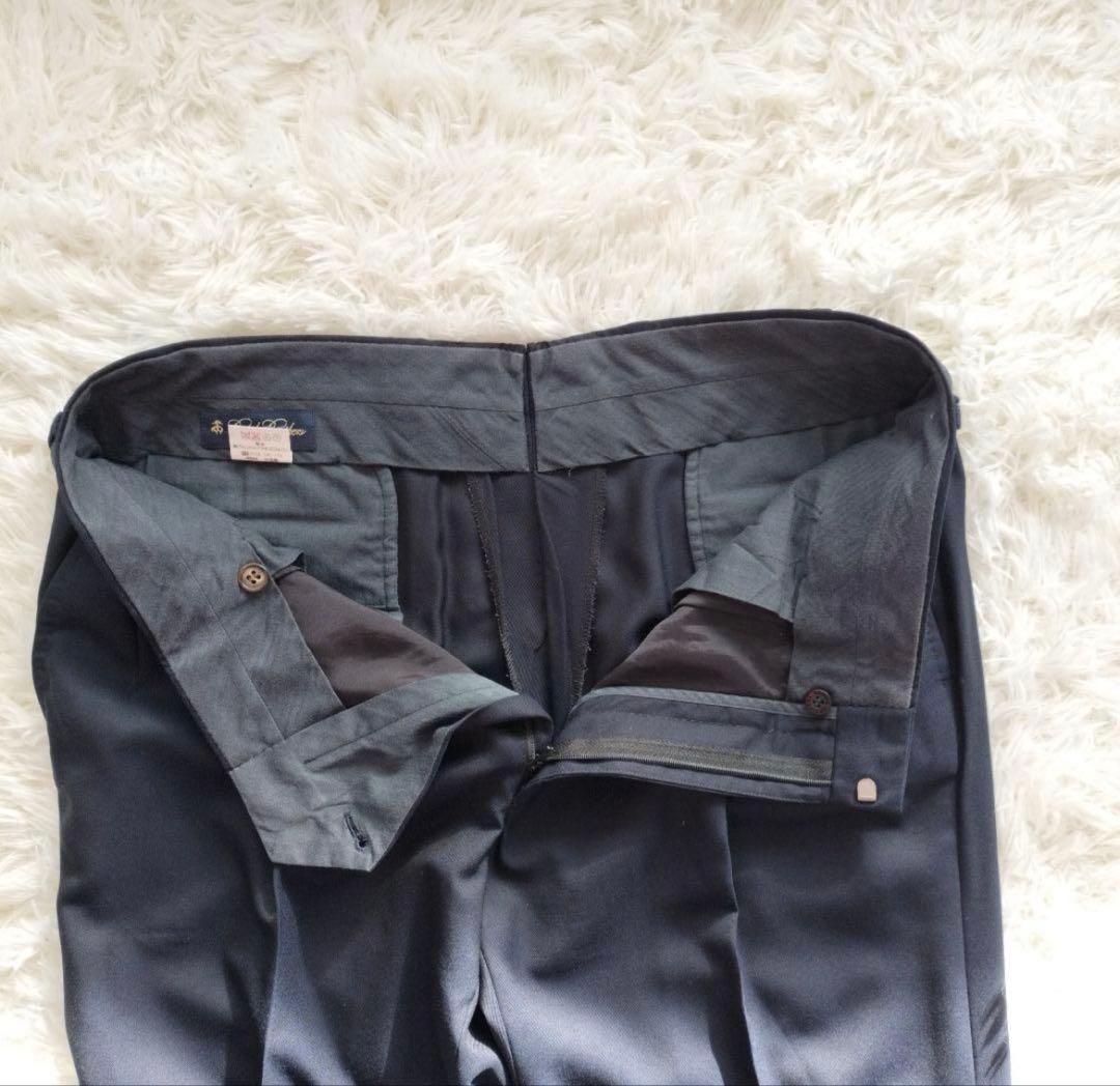 【良品】ブルックスブラザーズ セットアップ ゼニア イタリア高級生地 ネイビー