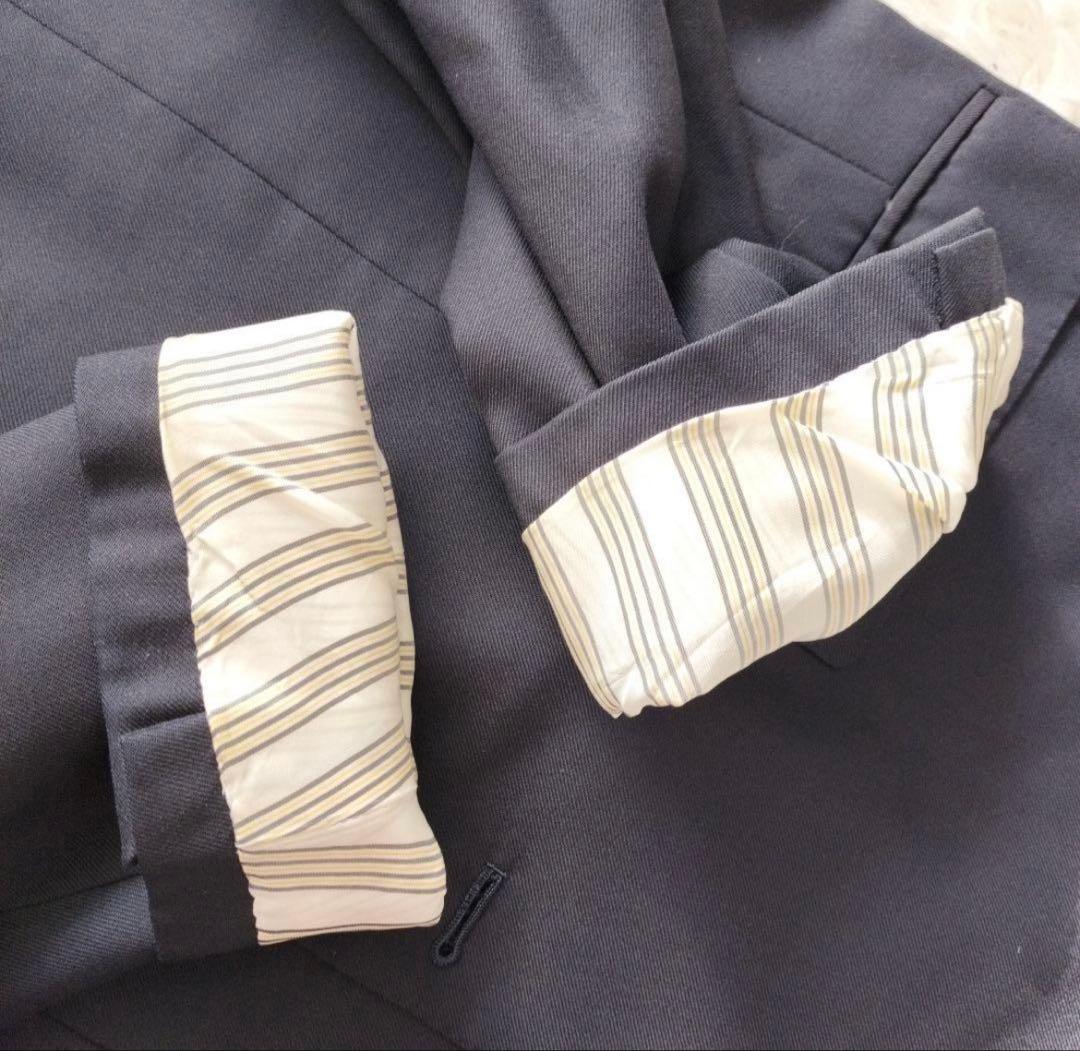 【良品】ブルックスブラザーズ セットアップ ゼニア イタリア高級生地 ネイビー