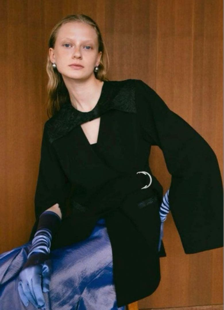 ジャケット・アウター sahara / Collar Design Jacket / marte