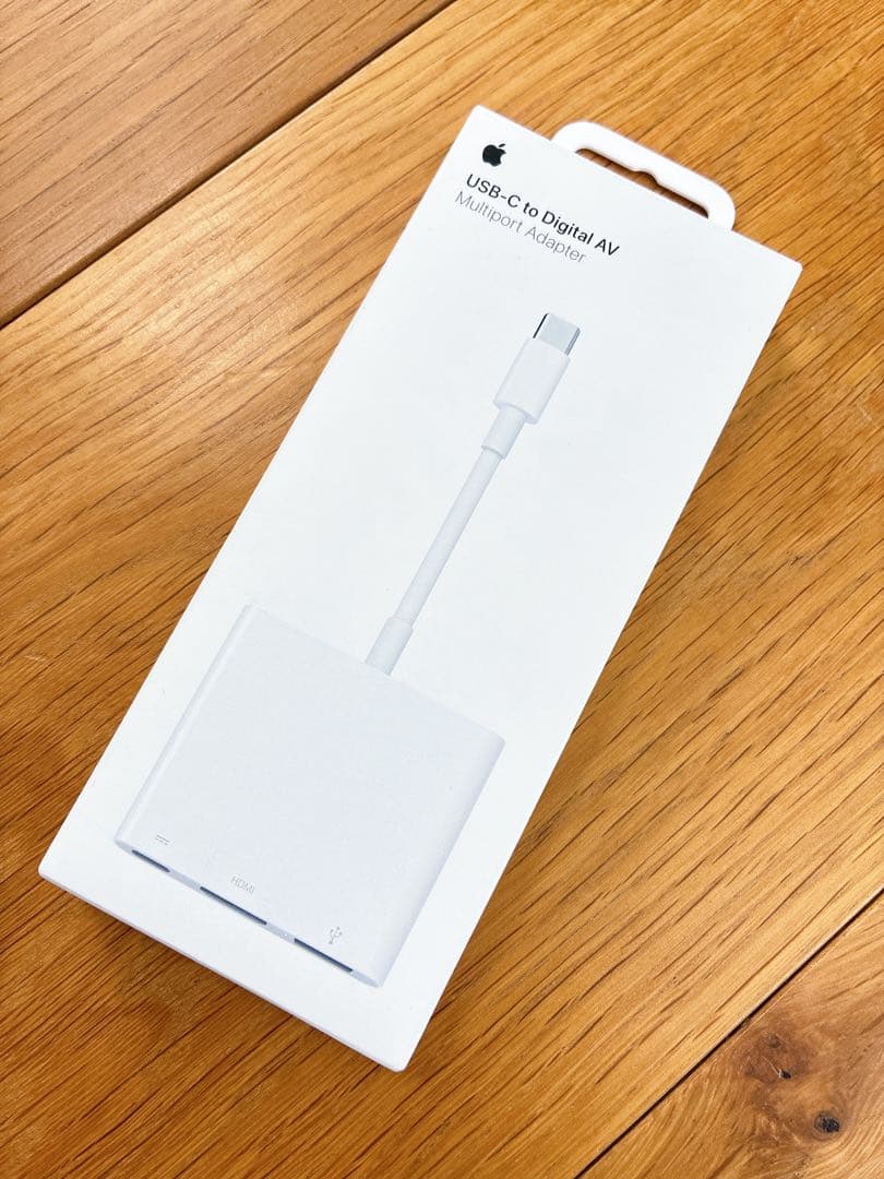 映像用ケーブル AppleUSB-Cto Digital AV MultiportAdapter