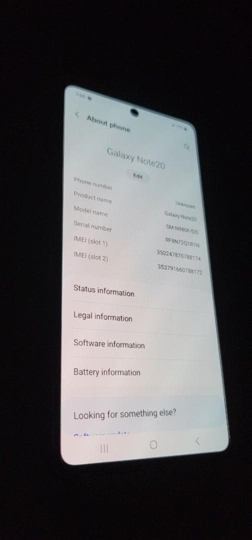 スマートフォン本体 Samsung Galaxy Note 20 GRAY N980F/DS