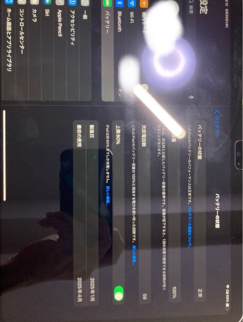 iPad A16 128GB Wi-Fi 美品 付属品多数