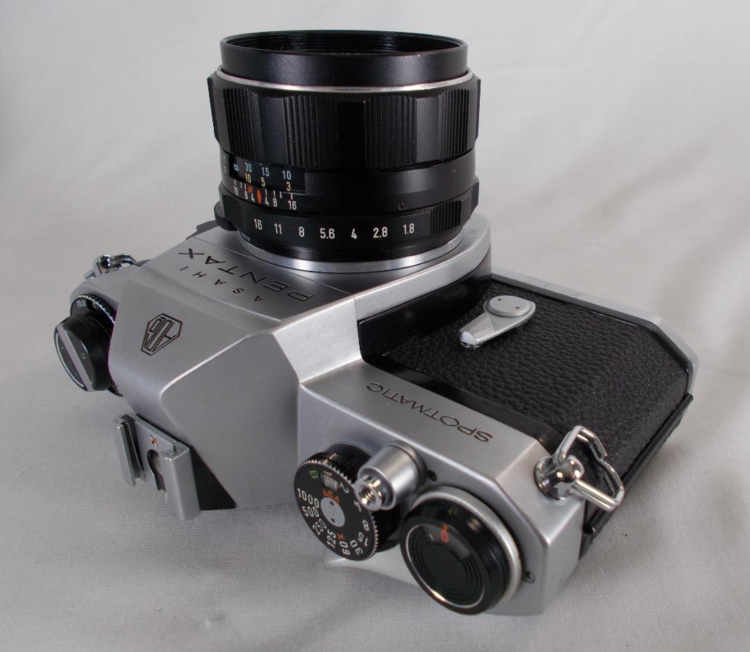 フィルムカメラ 整備済　Pentax SPII + レンズ f1.8　T267