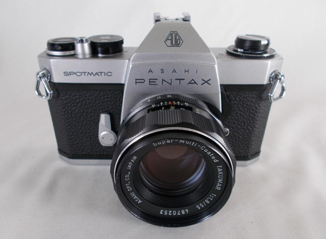 フィルムカメラ 整備済　Pentax SPII + レンズ f1.8　T267