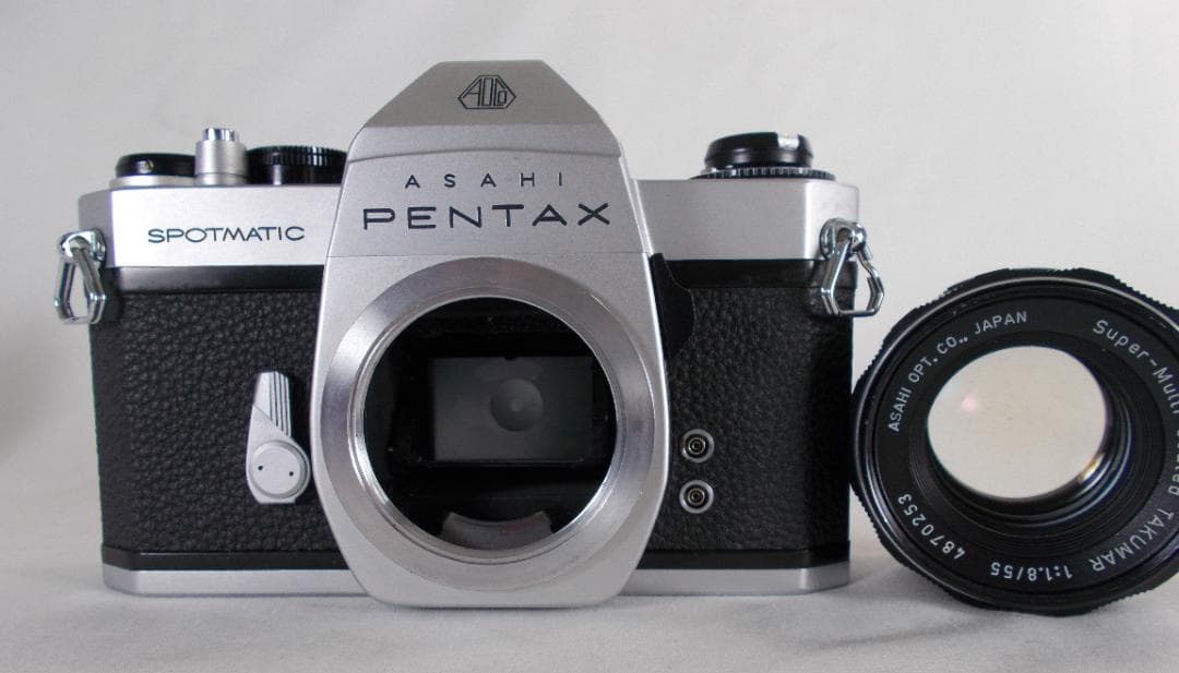 フィルムカメラ 整備済　Pentax SPII + レンズ f1.8　T267