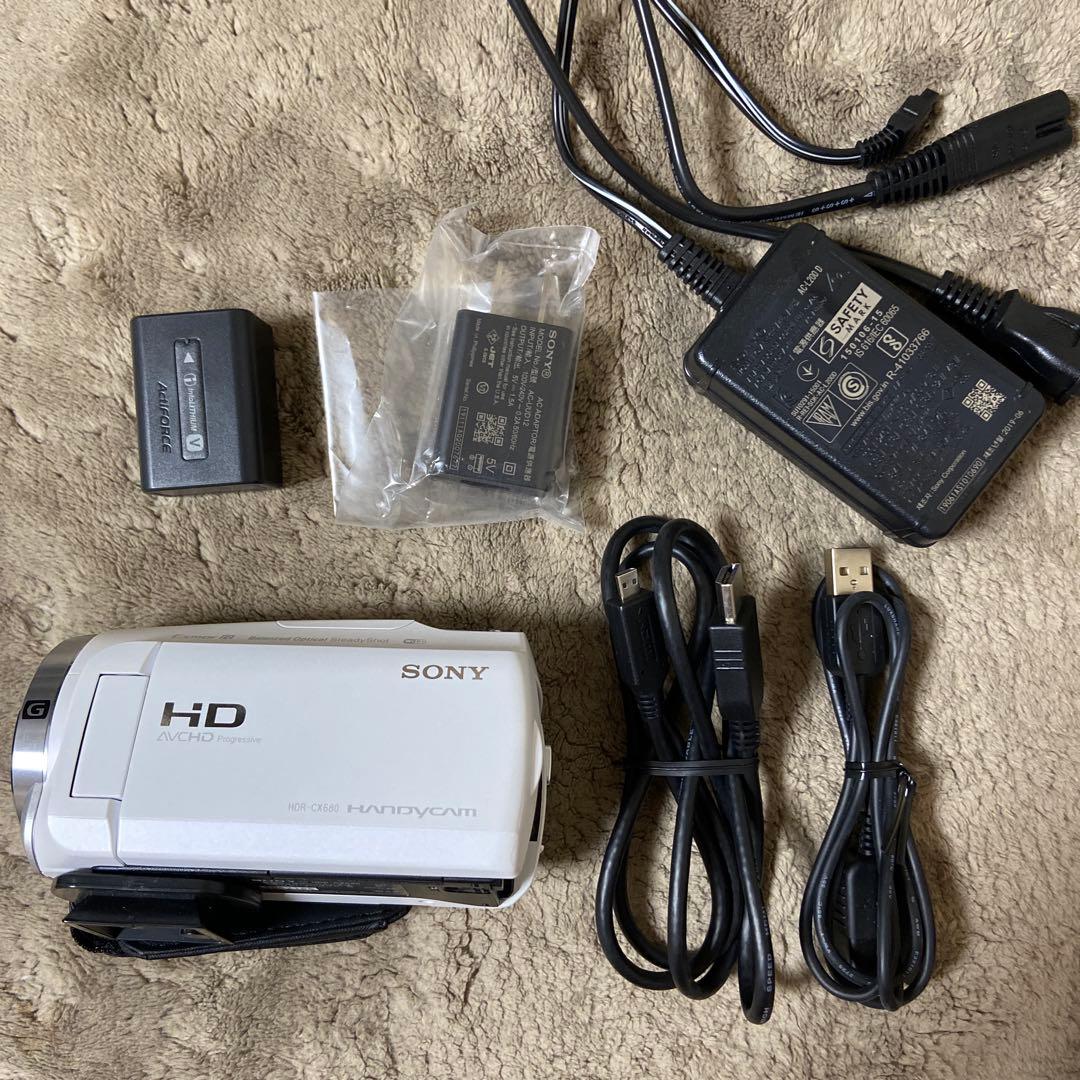 SONY HDR-CX680 HANDYCAM 20年製 美品