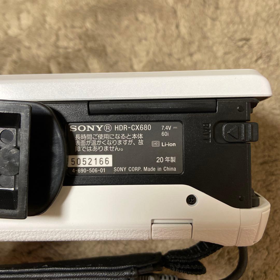 SONY HDR-CX680 HANDYCAM 20年製 美品