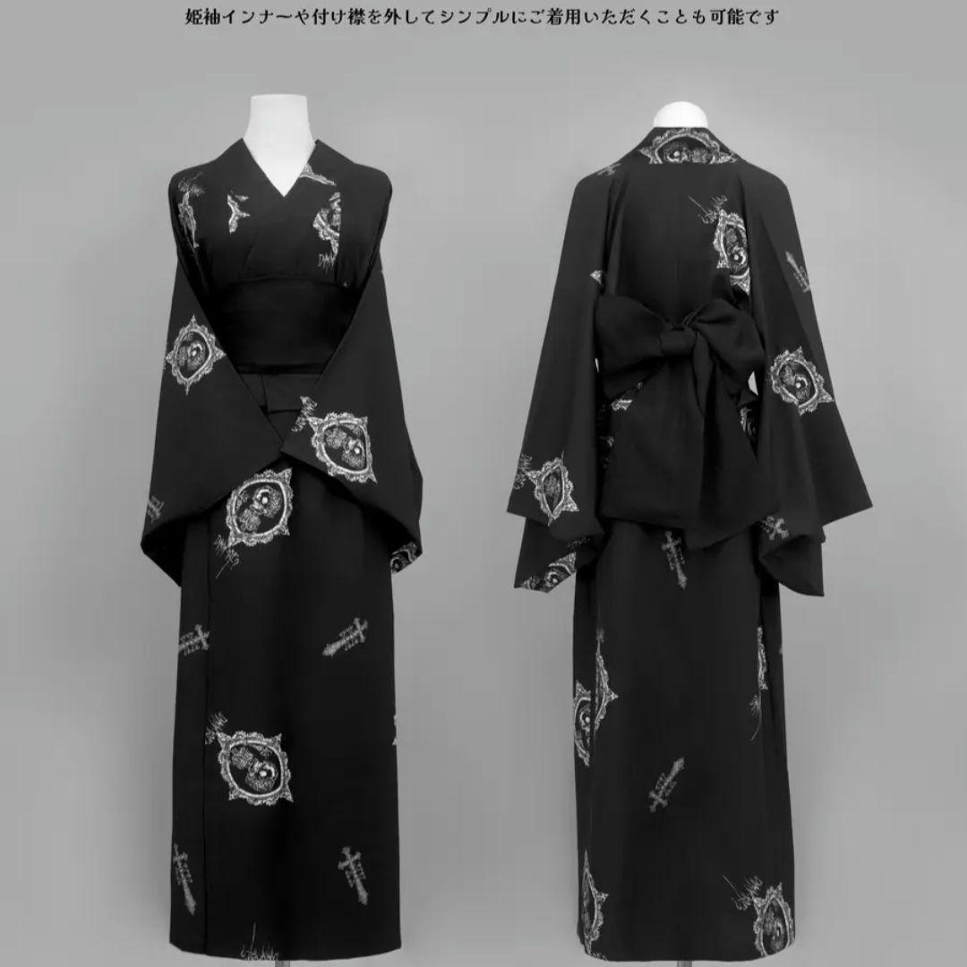 Dimmoire ディムモアール 夢骸の童話 浴衣セット Black