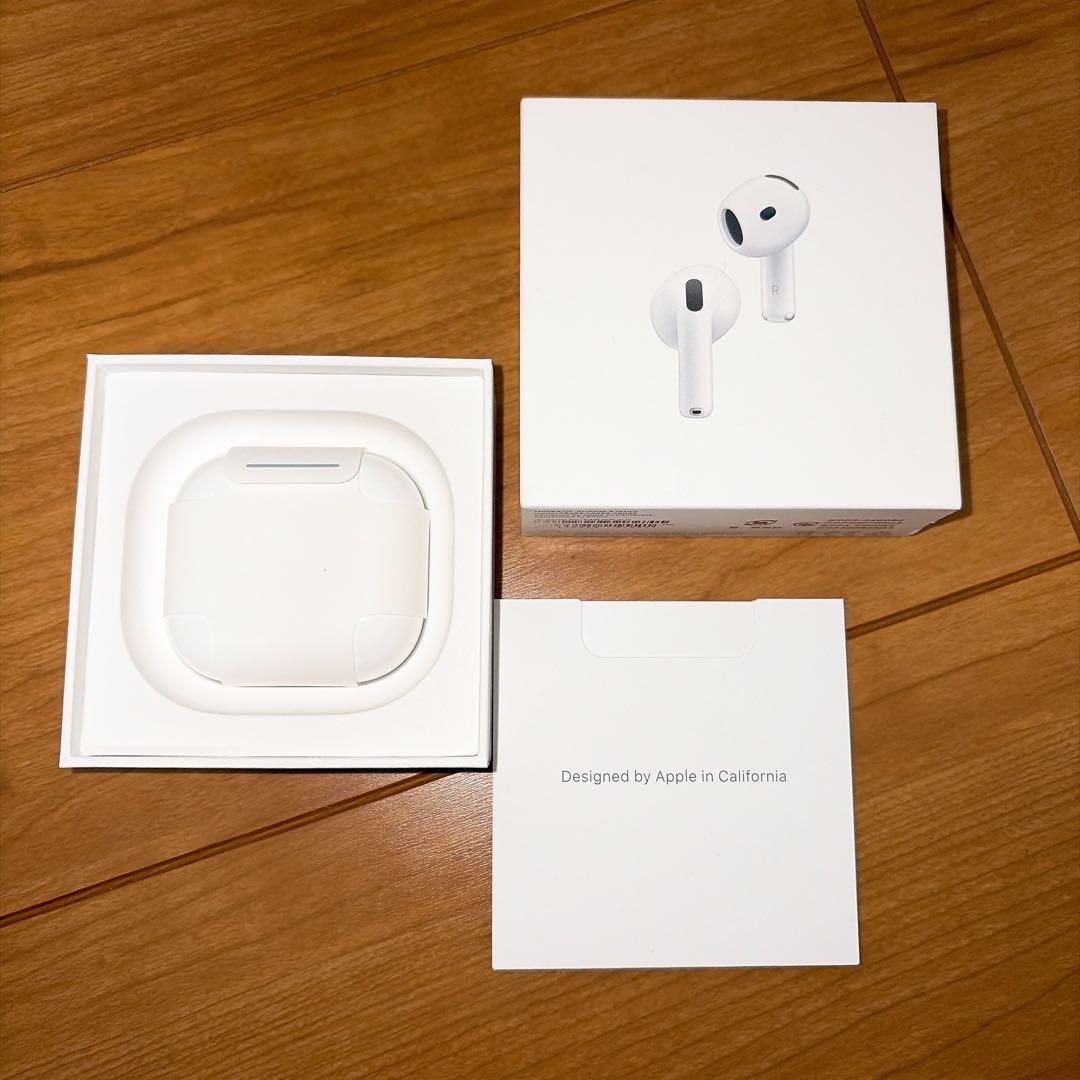 AirPods4 アクティブノイズキャンセリング搭載