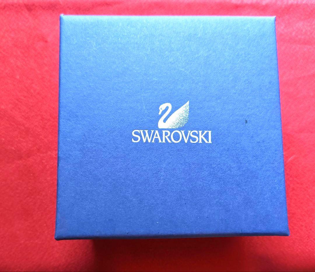 スワロフスキー クリスタル幸運を運ぶ四つ葉のクローバーの置物 新品未使用 化粧箱