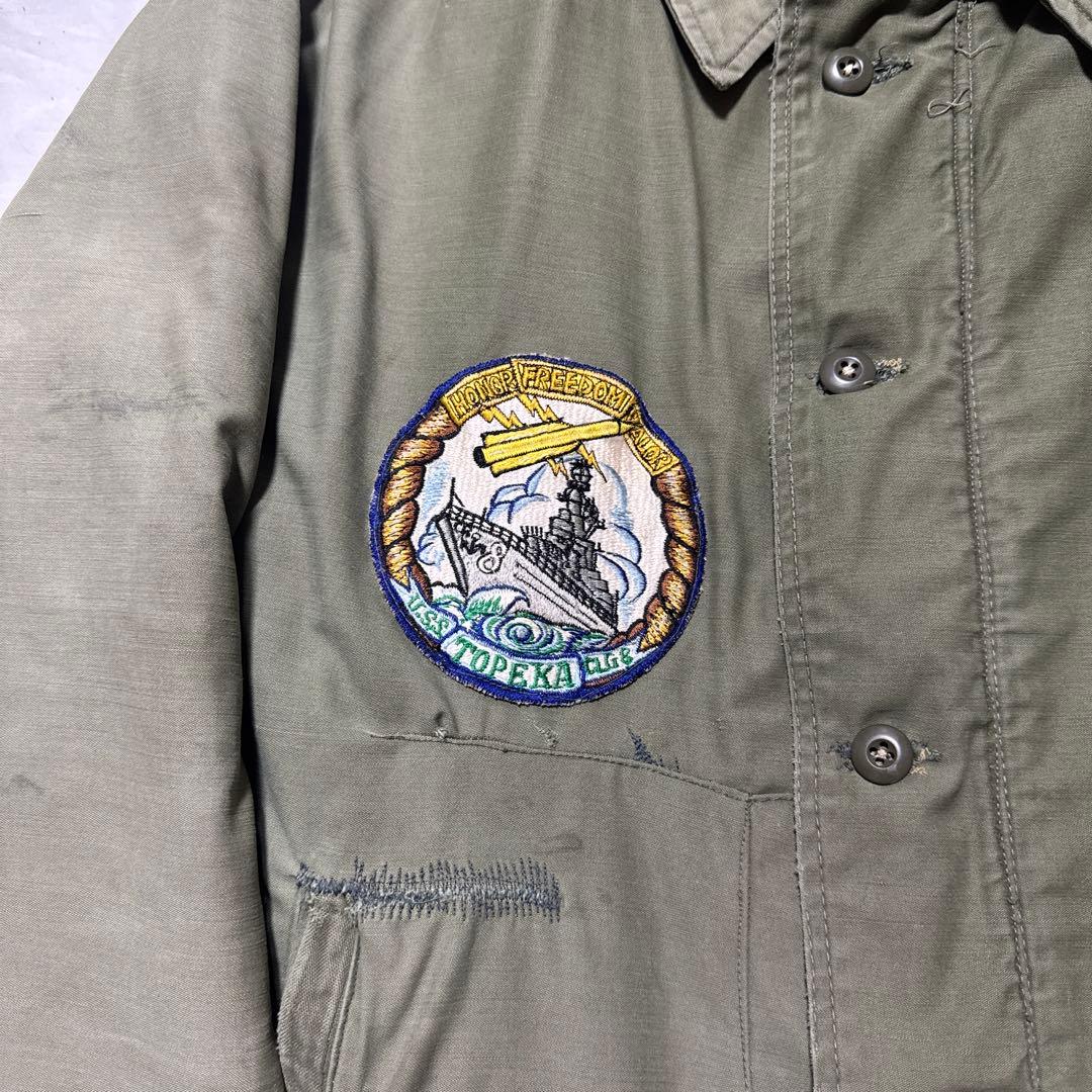 70s〜　A-2 デッキジャケット　サイズ50越え　ビッグサイズ　ヴィンテージ
