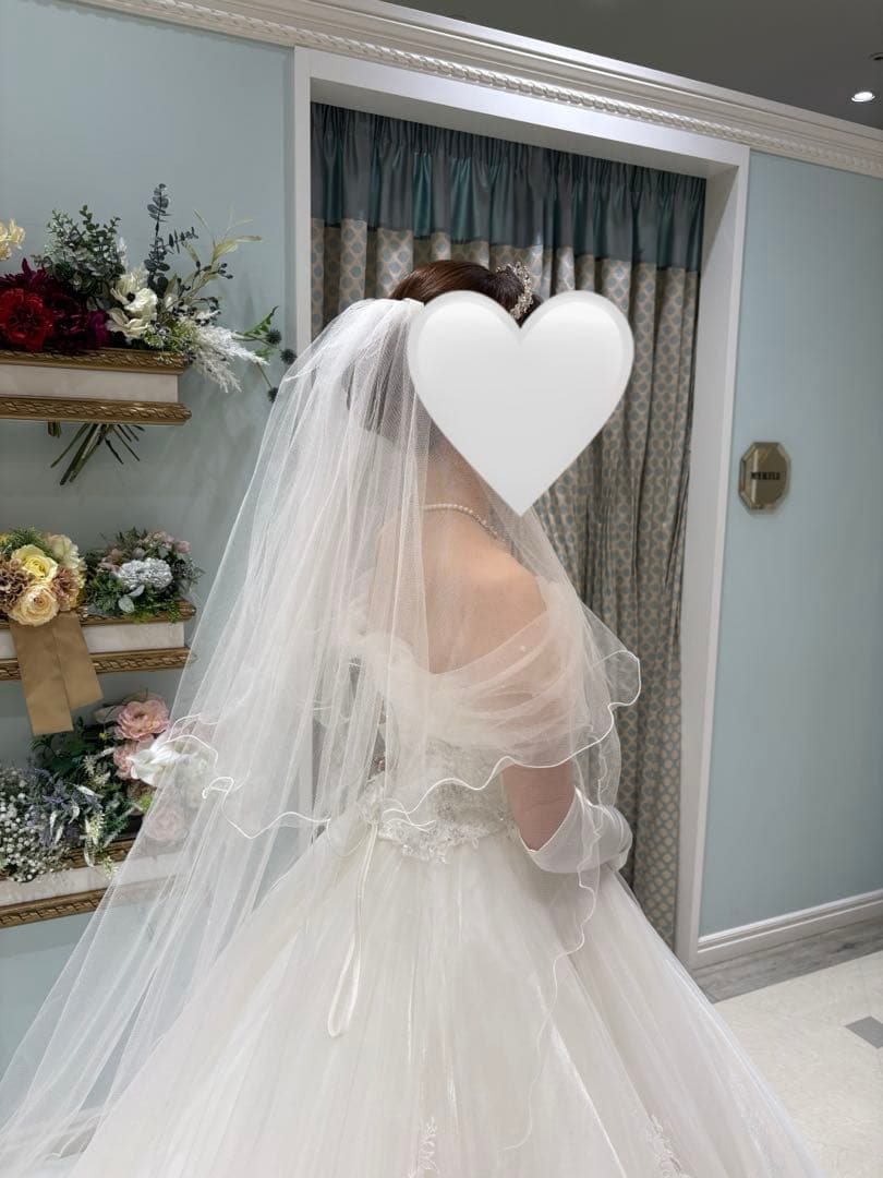 期間限定お値下げ【美品】ウエディング ベール (ブライダルミュー)
