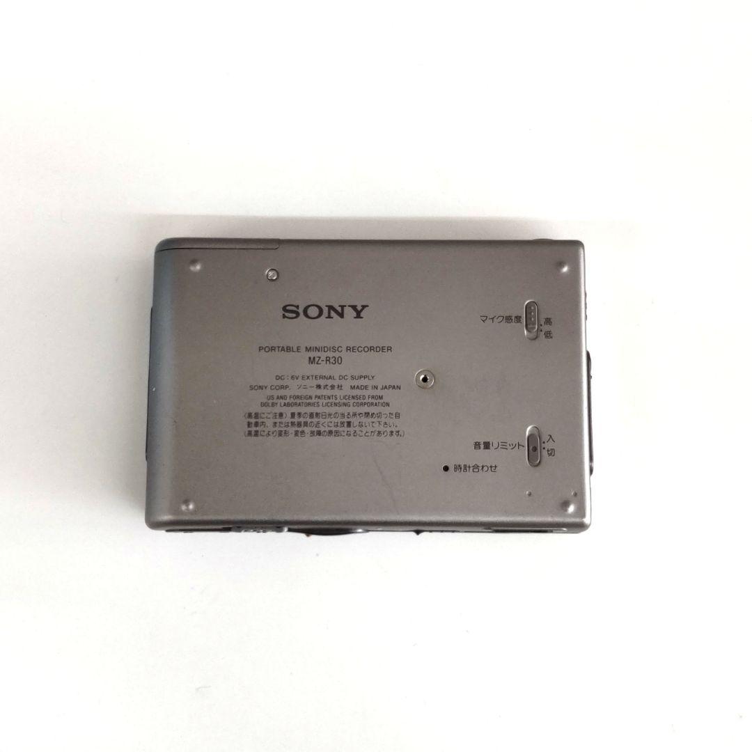 美品 ソニーMDウォークマン MZ-R30 カセットアダプター&シガー電源セット