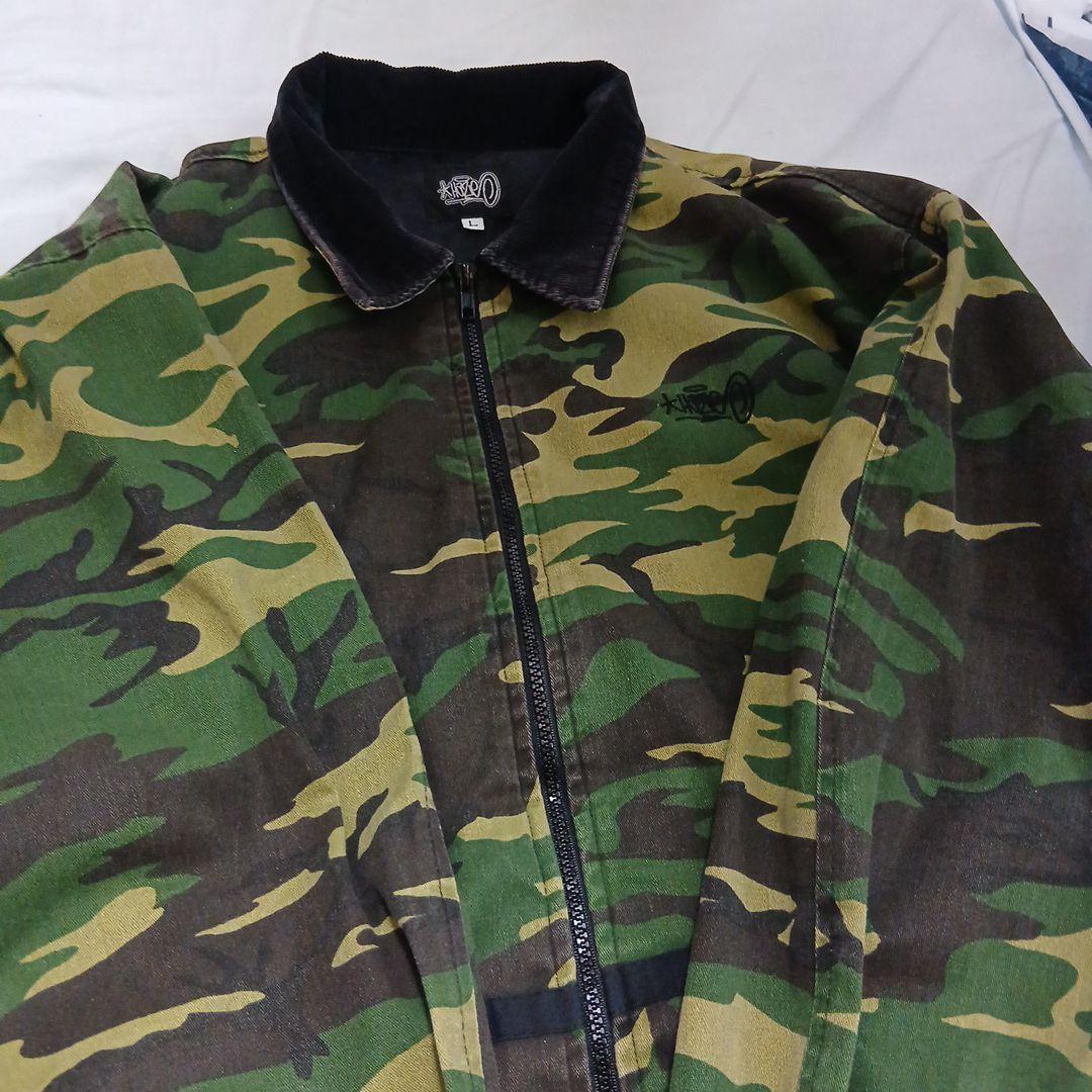 erichaze　usa製　迷彩コットンライトジャケット