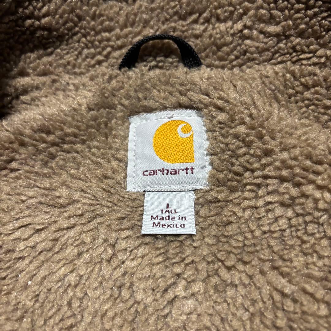 carhartt カーハート ダックベスト 裏ボア ブラウン V33DKB LT