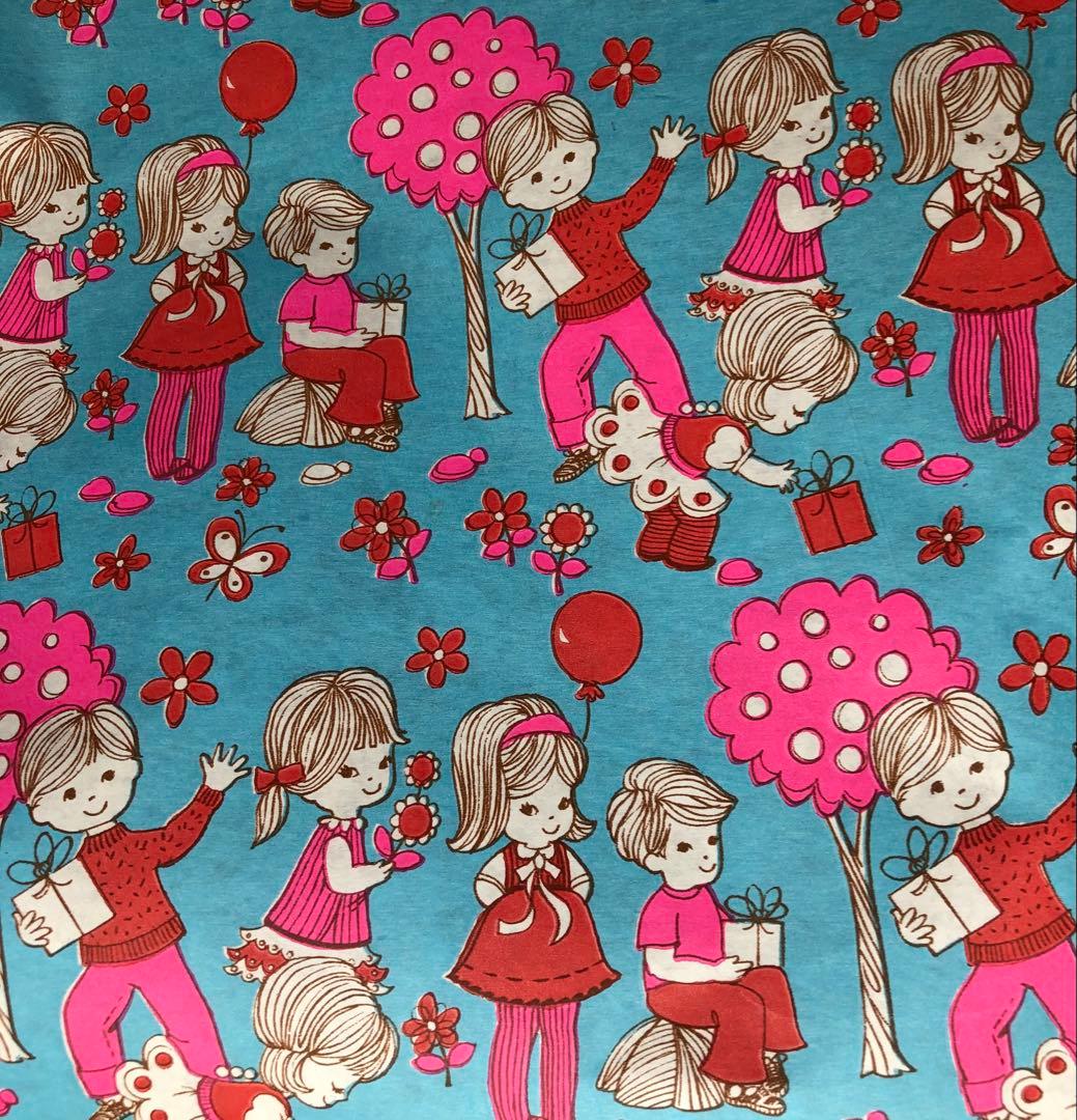 トリッピー・ヴィンテージ包装紙12ｍ&バスチケット50枚×4種×5