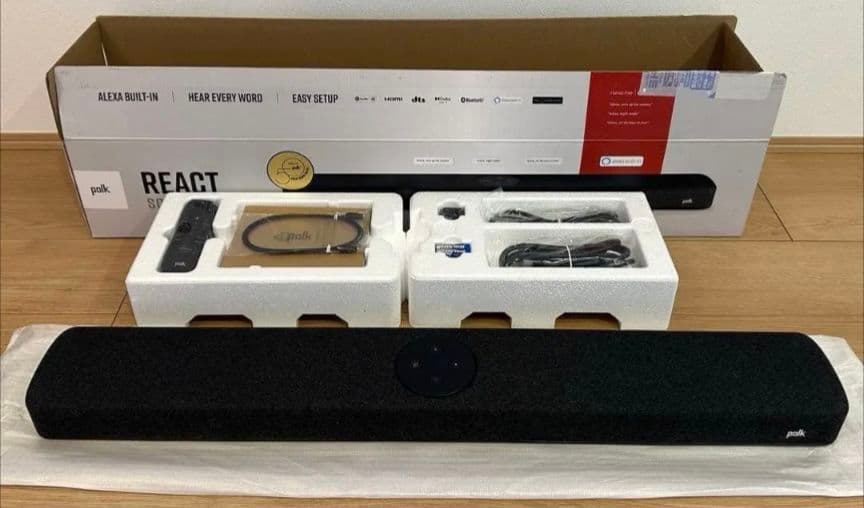 スピーカー・ウーファー polkaudio REACT BLACK