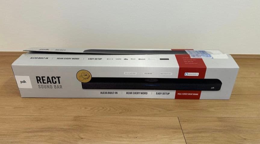 スピーカー・ウーファー polkaudio REACT BLACK