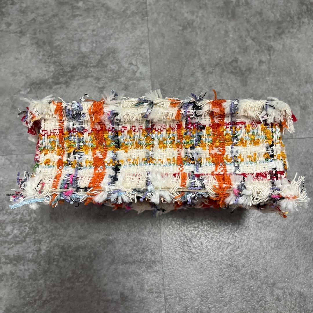 FURLA ツイードショルダーバッグ