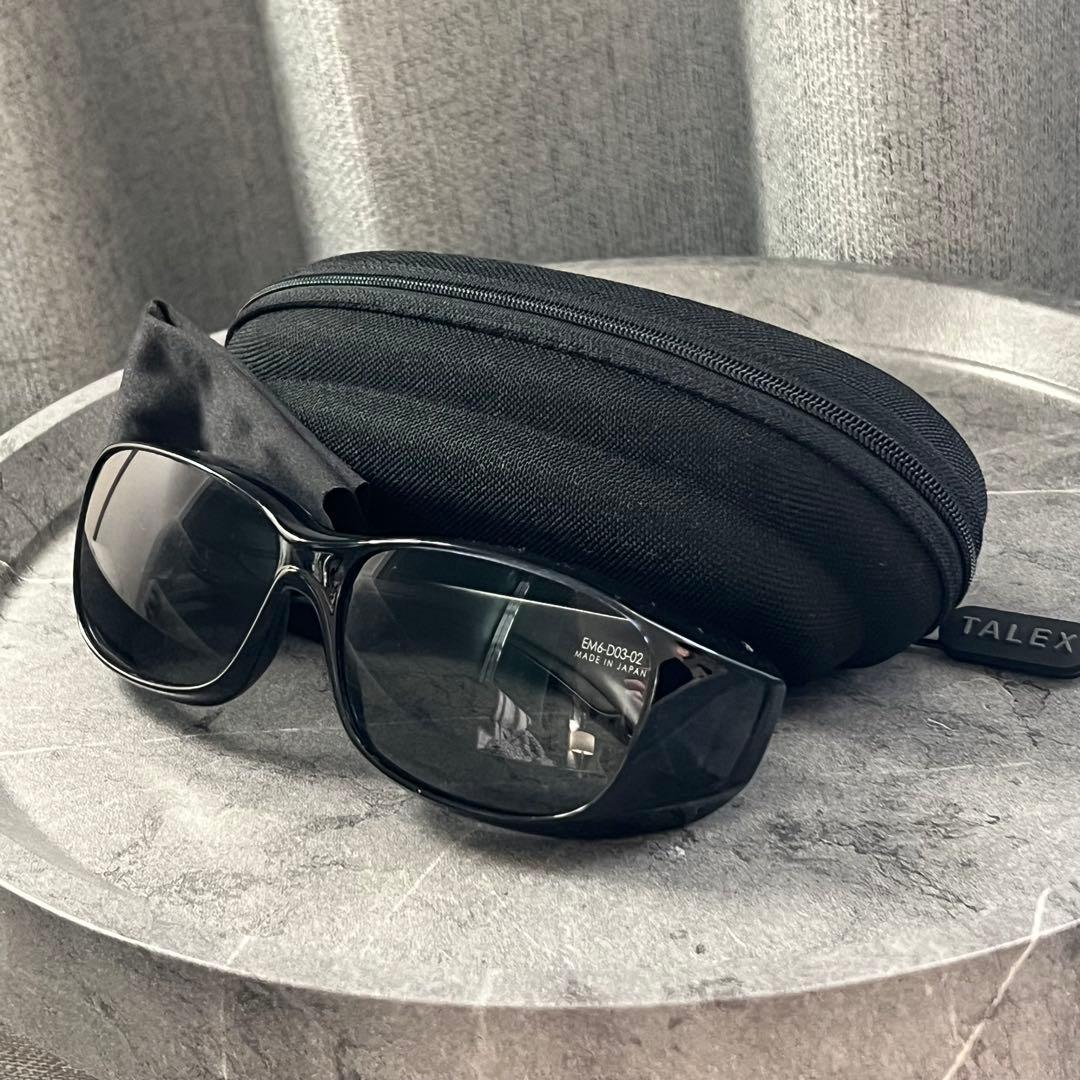 美品 タレックス オーバーグラス 偏光サングラス