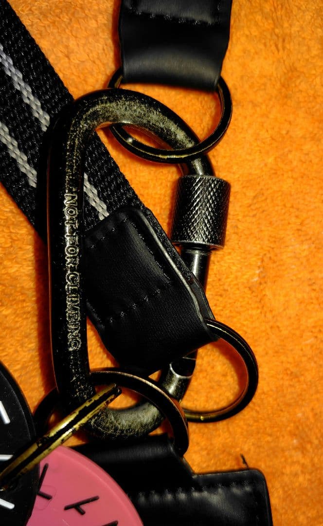 adidas by Stella McCartney ランヤード 黒 ブラック