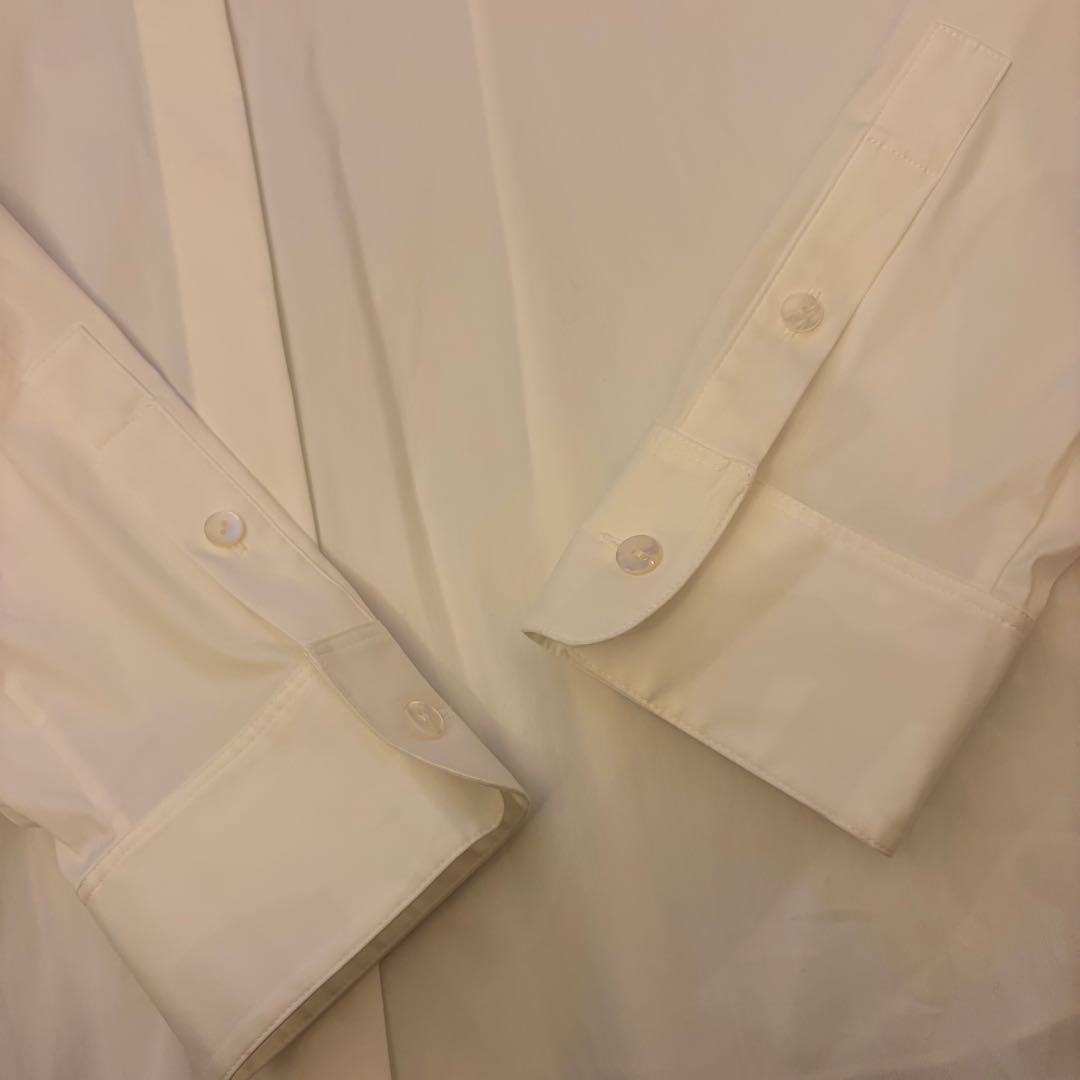 Theory 定価￥26,400- 襟付き長袖シャツ ホワイト Mサイズ 新品