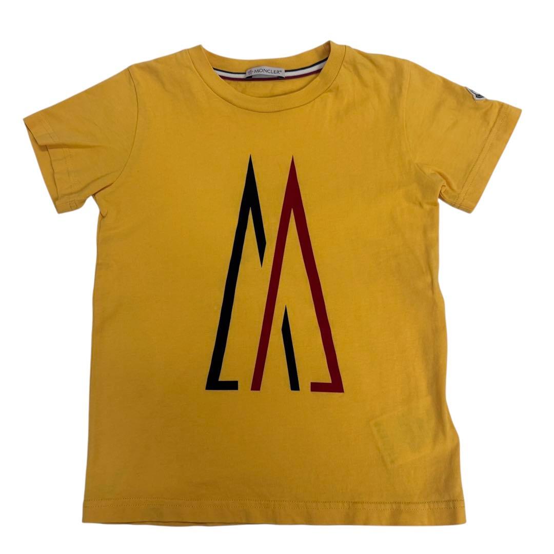 モンクレール キッズ Tシャツ 8A 130 イエロー
