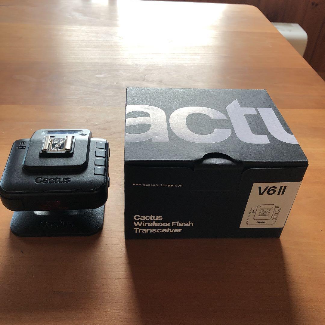 Cactusワイヤレスフラッシュトランシーバー　v6II