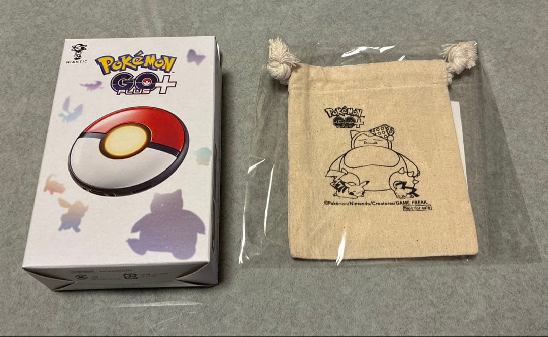 【新品未開封】Pokémon GO Plus +(イオン特典ミニ巾着付)