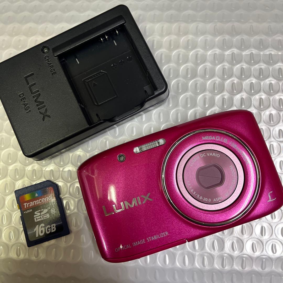 Panasonic LUMIX DMC-S2 ピンク