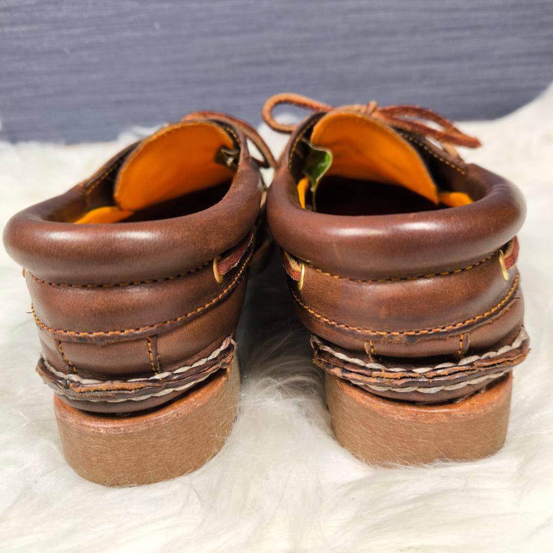 【Timberland】スリーアイクラシックラグ 24 デッキシューズ モカシン