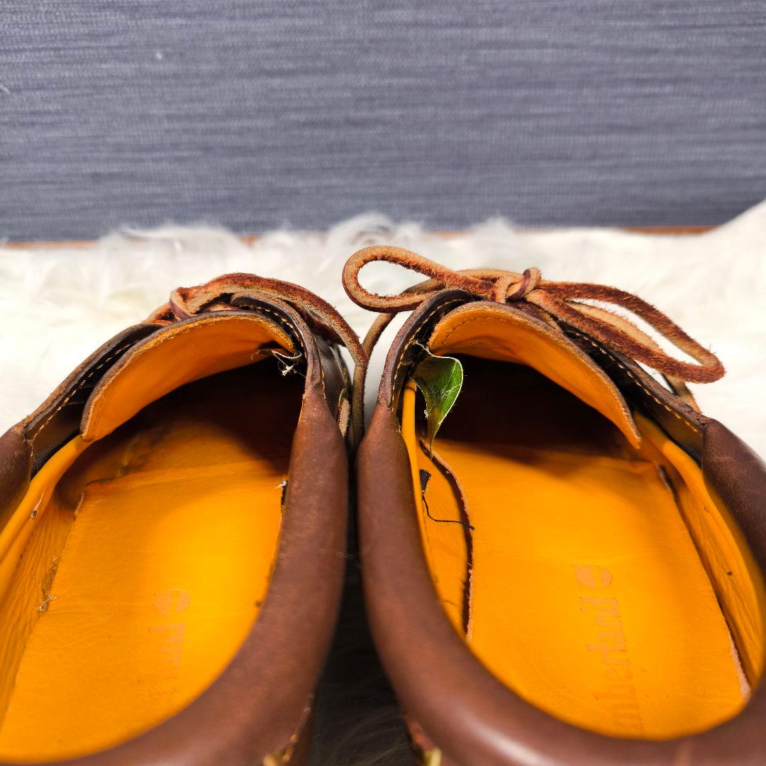 【Timberland】スリーアイクラシックラグ 24 デッキシューズ モカシン