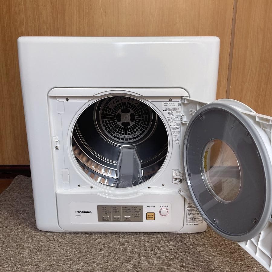 2024年製■パナソニック 6kg 衣類乾燥機 NH-D603 約75℃除菌