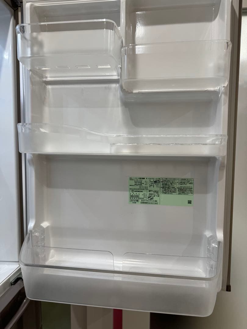 HITACHI ノンフロン冷蔵庫 R-K40G