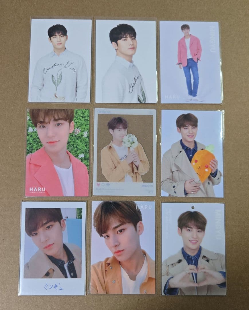 SEVENTEEN セブチ ミンギュ トレカ まとめ売り チェキ