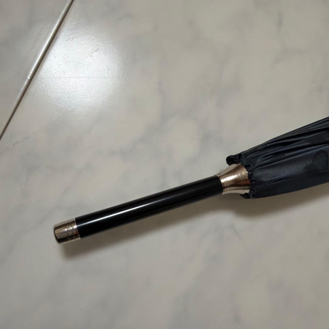 【新品未使用】agnes b. アニエスべー 長傘 雨傘 ハート柄 ブラック