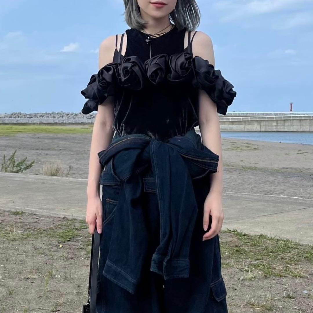 ans dotsloevner wedding bustier ビスチェ